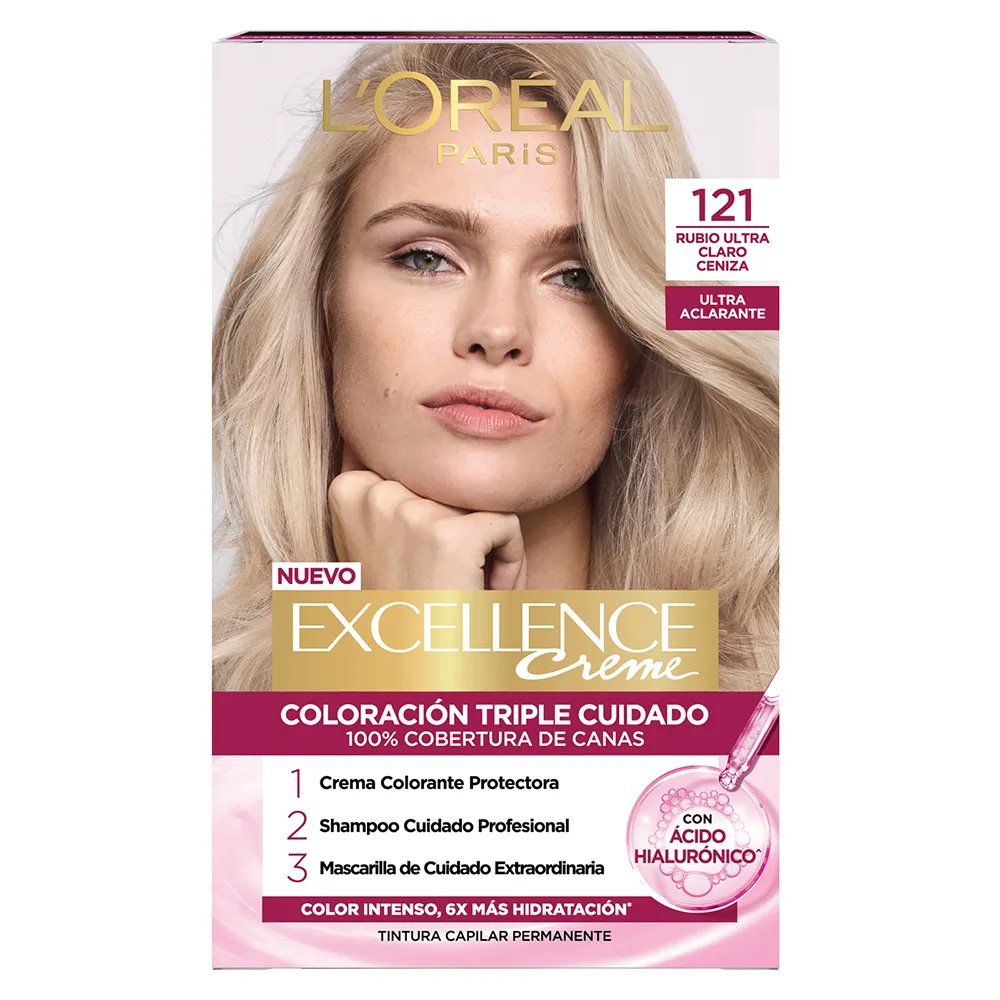 L'Oréal París Kit Tintura Excellence Creme Ultra Aclarante