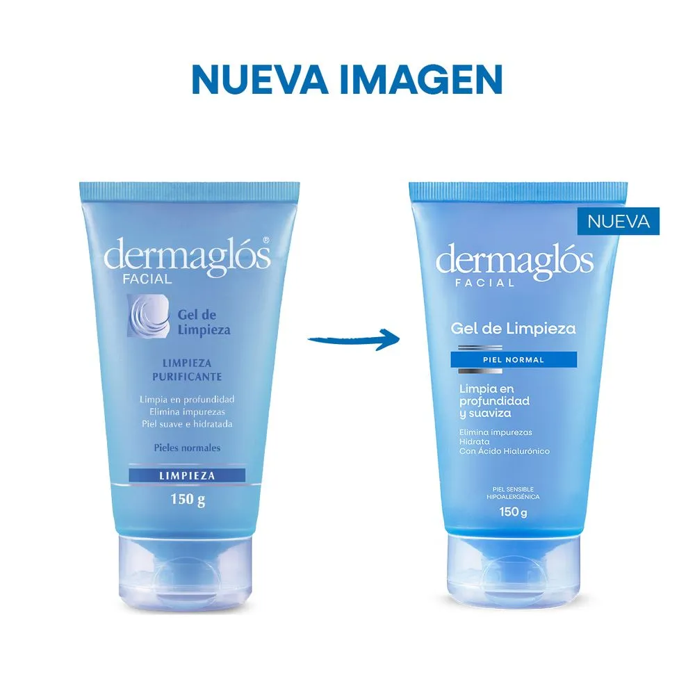 Dermaglós Gel De Limpieza Piel Normal