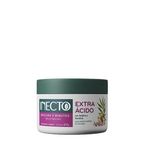 Inecto INECTO Mascara capilar 3 min EXTRA ACIDO