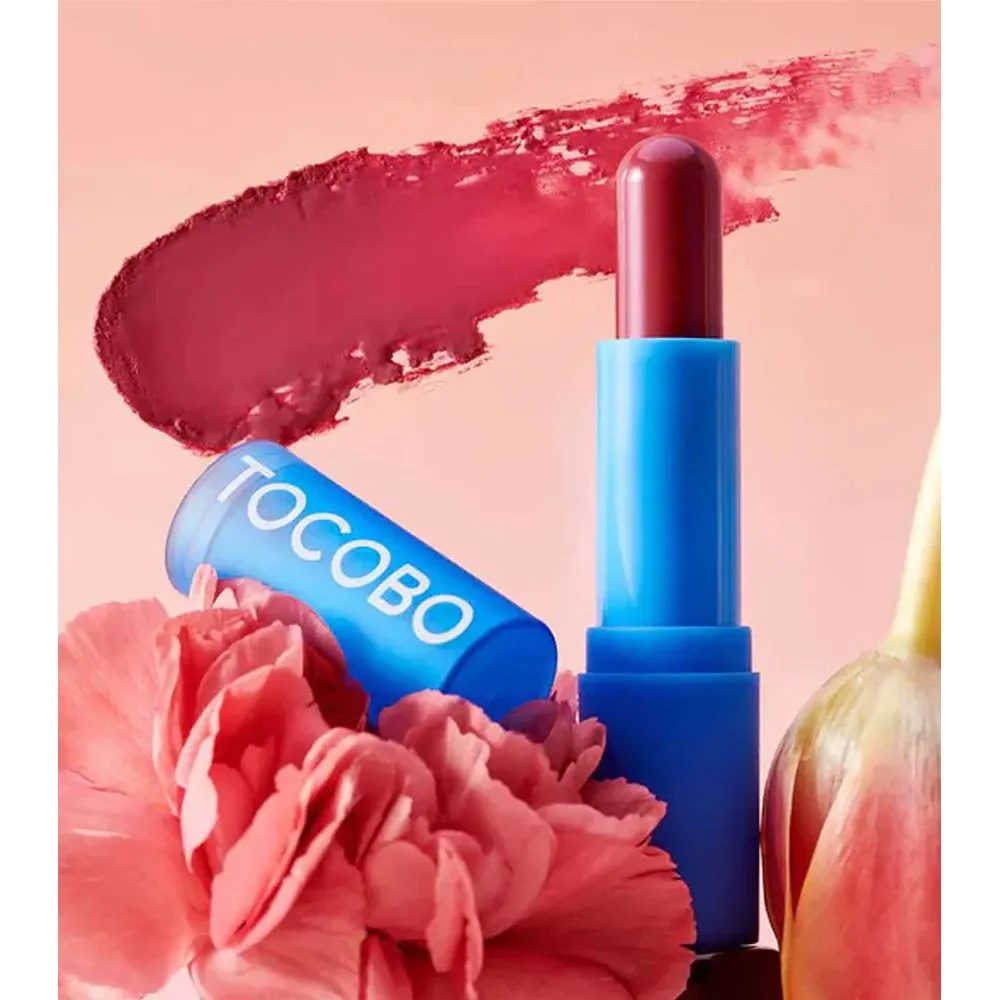 Tocobo Bálsamo labial Powder Cream Lip Balm Rose Burn