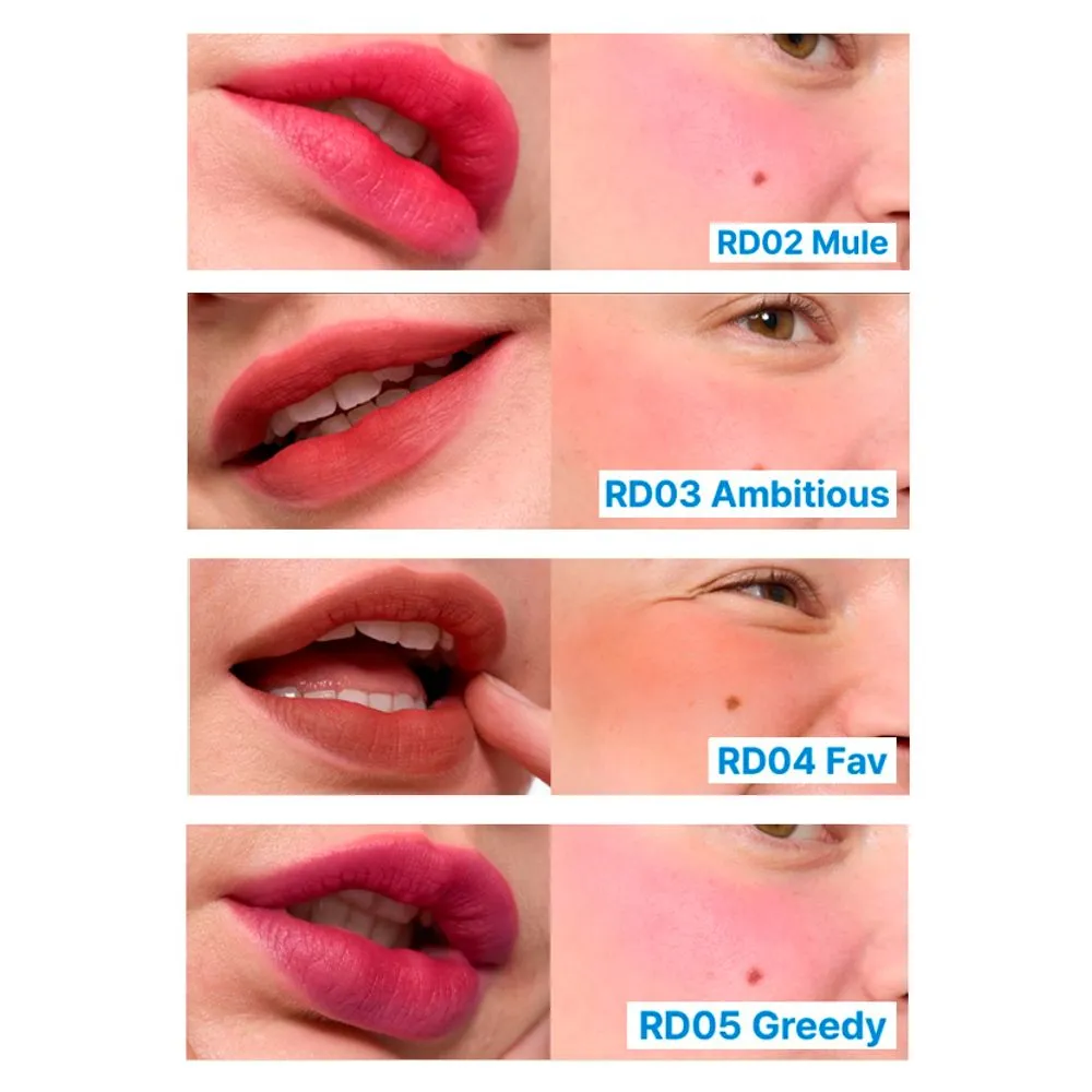 Fwee Labial y Rubor 2 en 1 Lip&Cheek Blurry Pudding Pot