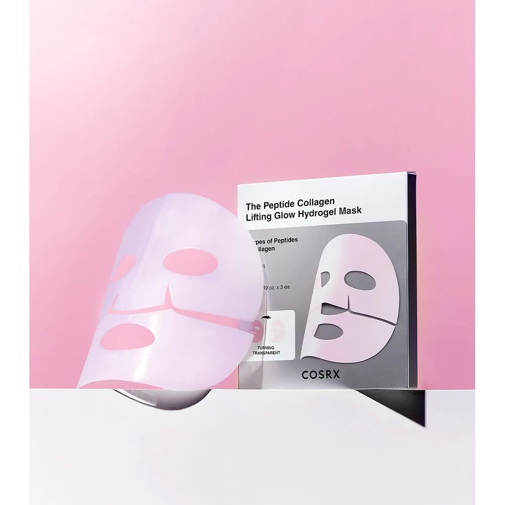 COSRX Mascarilla de hidrogel The Peptide Collagen Lifting Glow