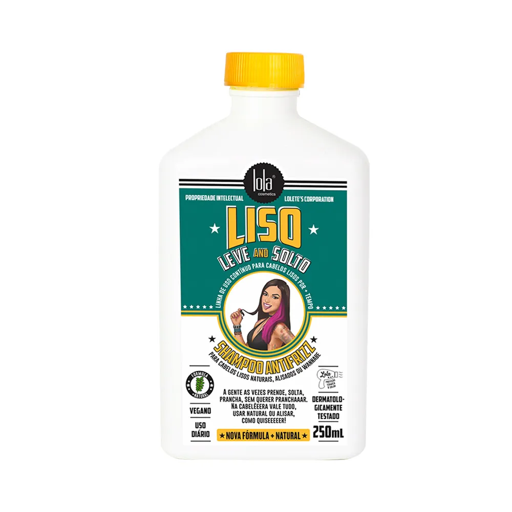 Lola Shampoo Antifrizz Liso Leve and Solto