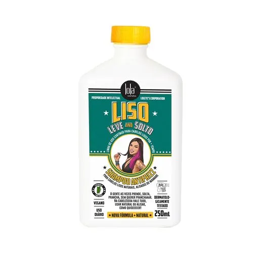 Lola Shampoo Antifrizz Liso Leve and Solto