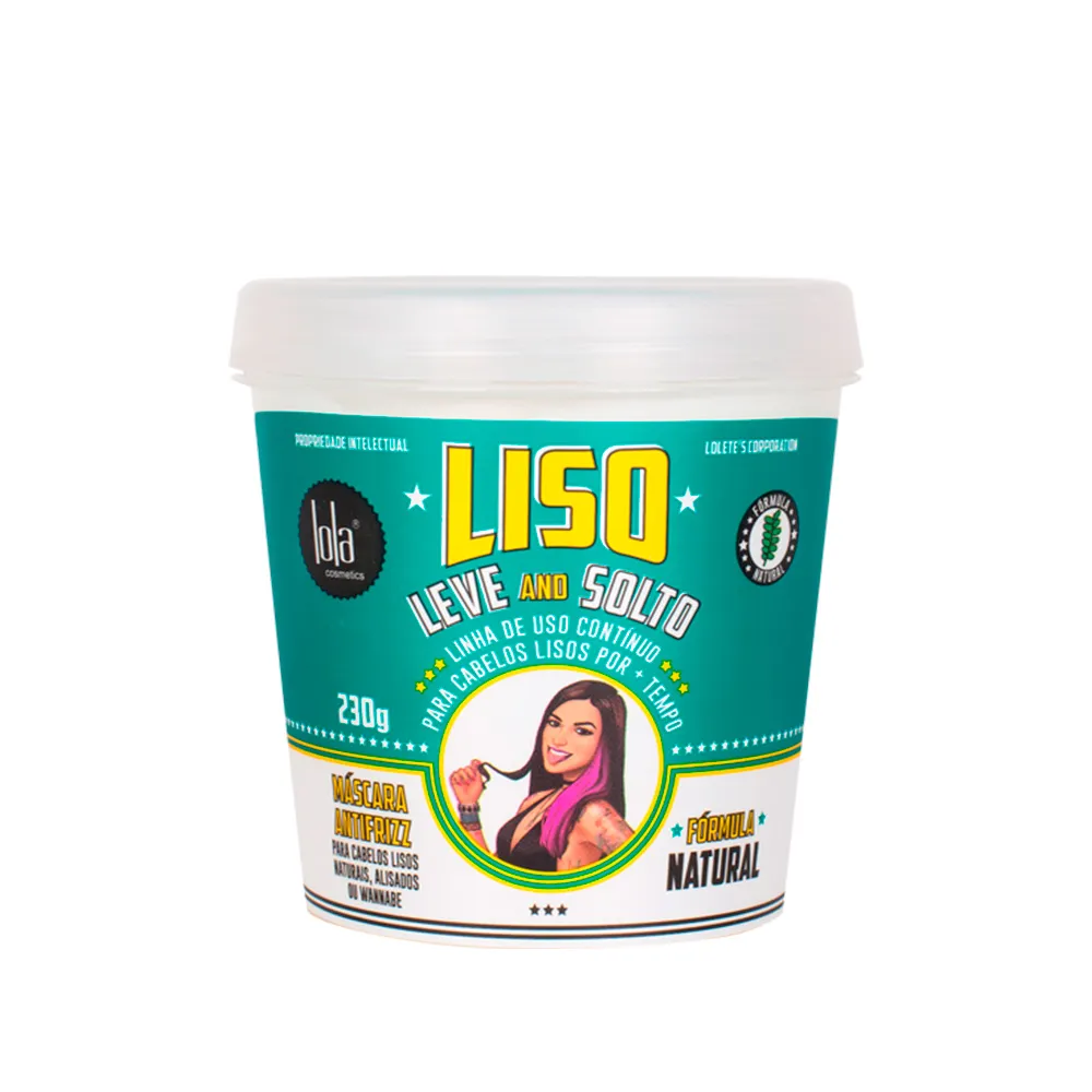 Lola Máscara Antifrizz Liso Leve and Solto