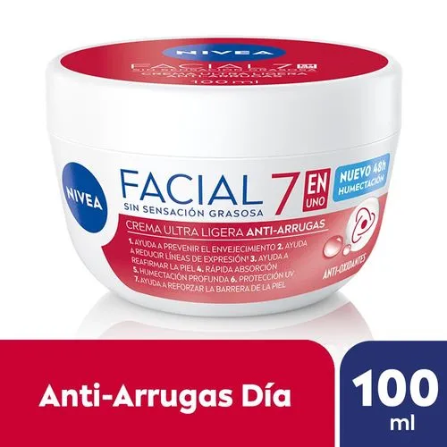 Nivea Crema facial 7 en 1 NIVEA Cuidado Antiarrugas para todo tipo de piel