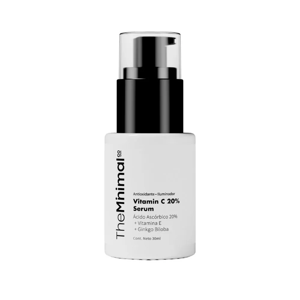 The Minimal Sérum Facial Antioxidante Vitamina C, Vitamina E y Gingko Biloba