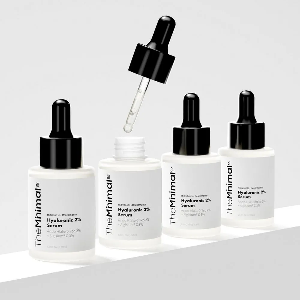 The Minimal Sérum Facial Reafirmante Hidratante Con Ácido Hialurónico y Algisium C
