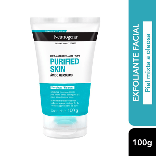 Neutrogena Gel Exfoliante Purified Skin Con Ácido Glicólico