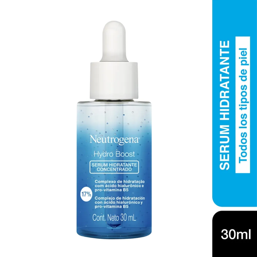 Neutrogena Sérum Hidratante Concentrado Con Ácido Hialurónico Hydro Boost