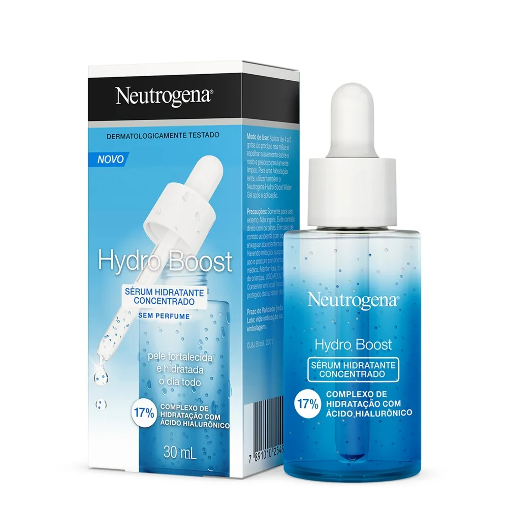 Neutrogena Sérum Hidratante Concentrado Con Ácido Hialurónico Hydro Boost