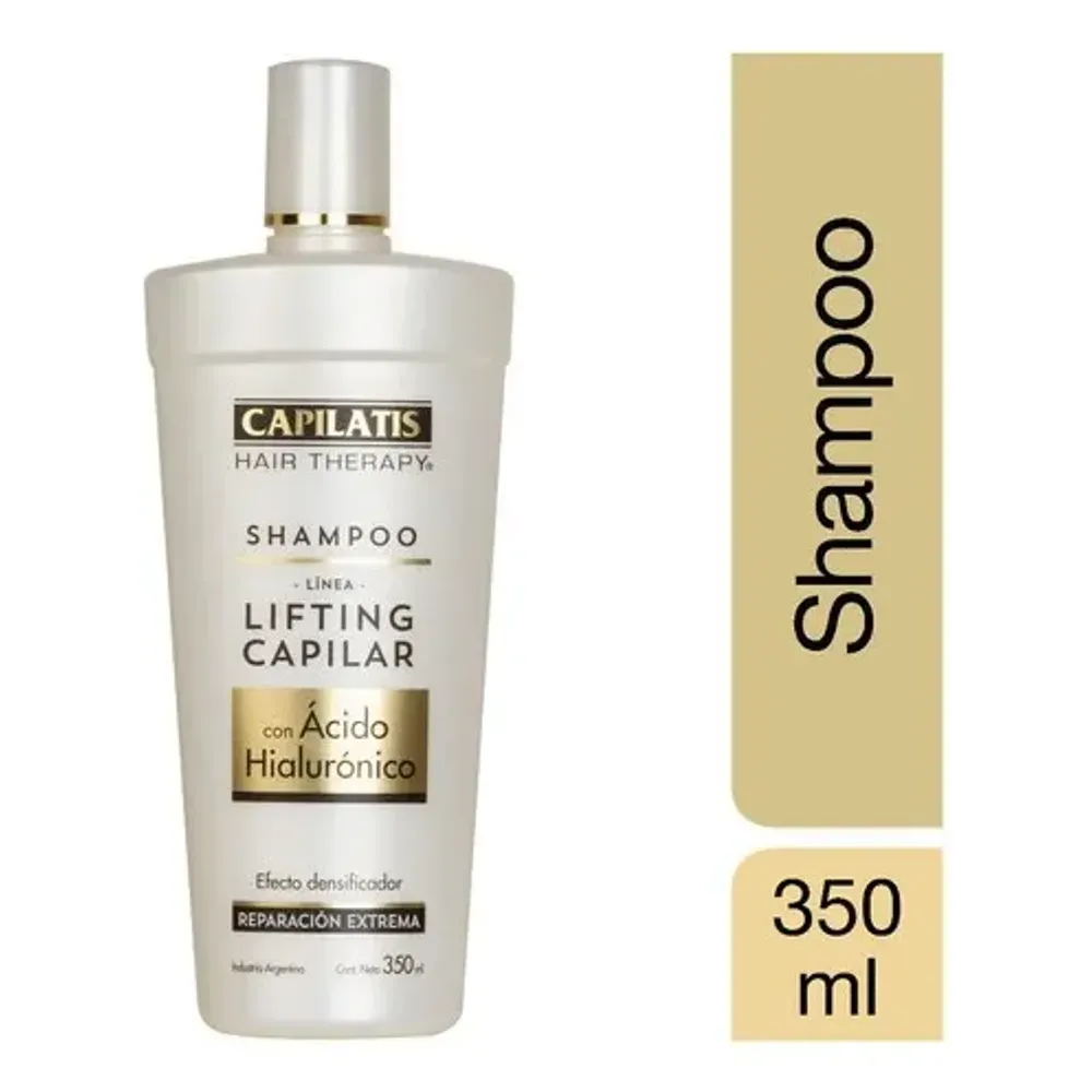 Capilatis Shampoo Con Ácido Hialurónico + Colágeno