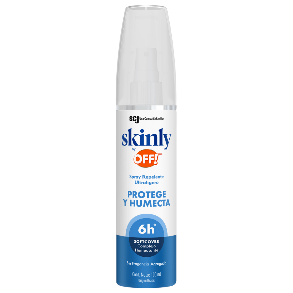 Skinly Spray Repelente Ultraligero Corporal Skinly By Off Protege Y Humecta