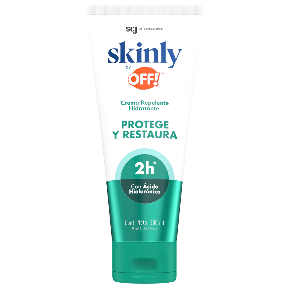 Skinly Crema Repelente Hidratante Corporal Skinly By Off Hialurónico Protege y Repara