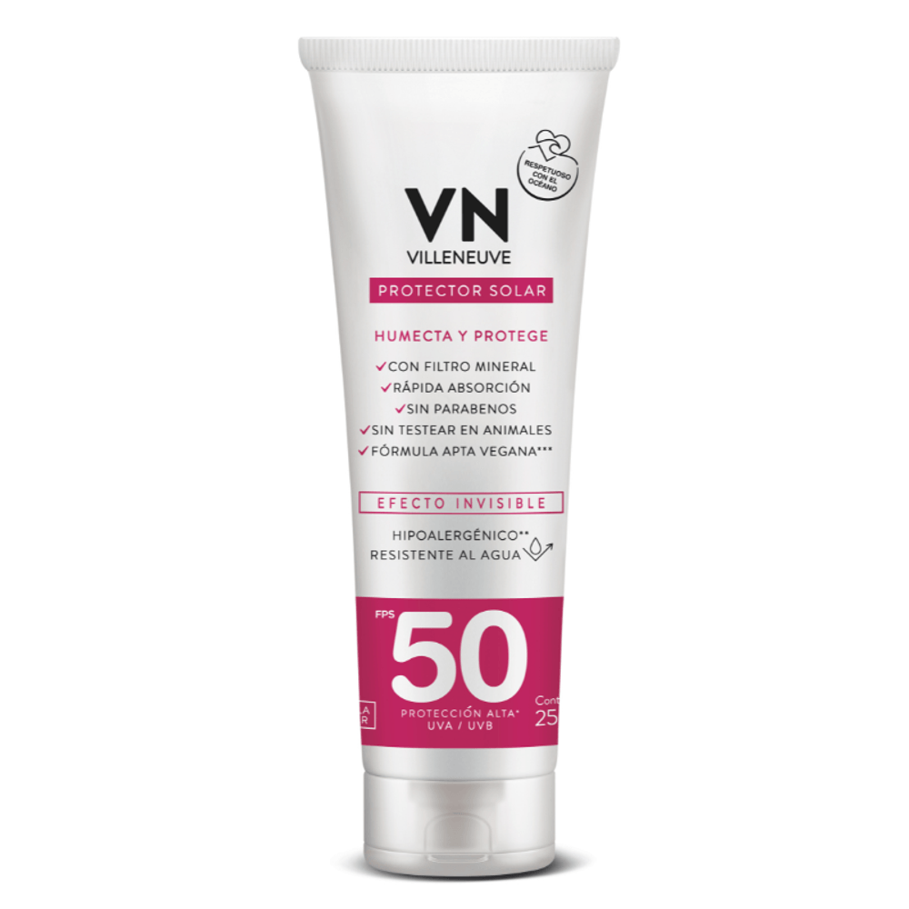 VN Protector Solar Familiar Efecto Invisible FPS 50