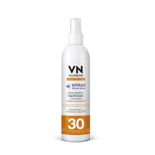 VN Protector Solar Efecto Seco Con Vitamina E FPS 30