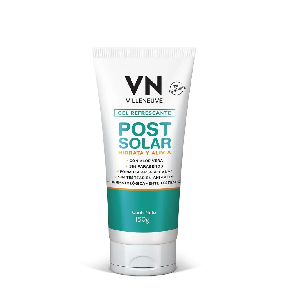 VN Gel Post Solar Con Aloe Vera Refresca E Hidrata