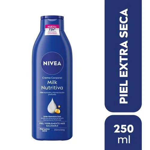 Nivea Crema corporal hidratante NIVEA Milk Nutritiva para piel extra seca