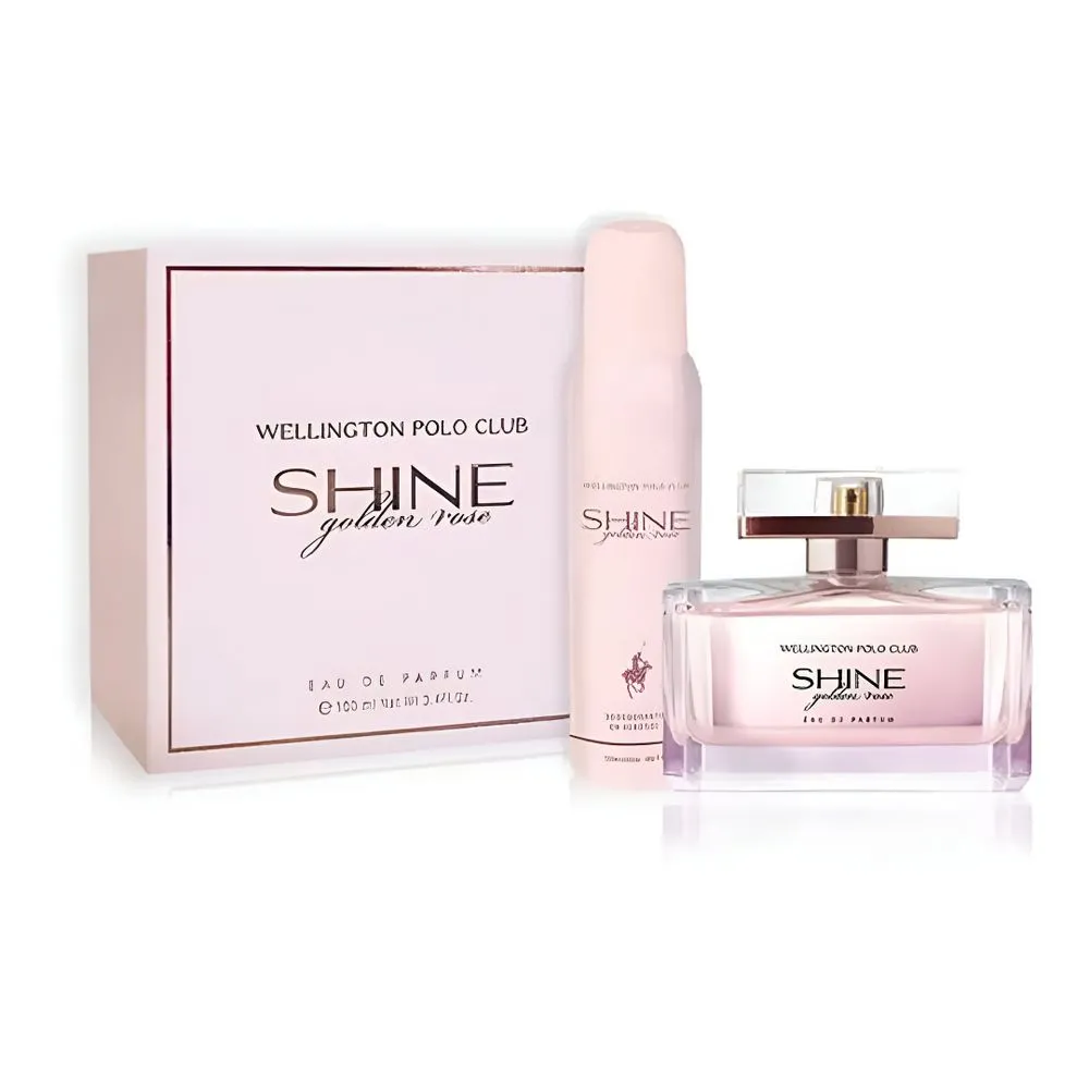 Wellington Polo Club Set Shine Golden Rose