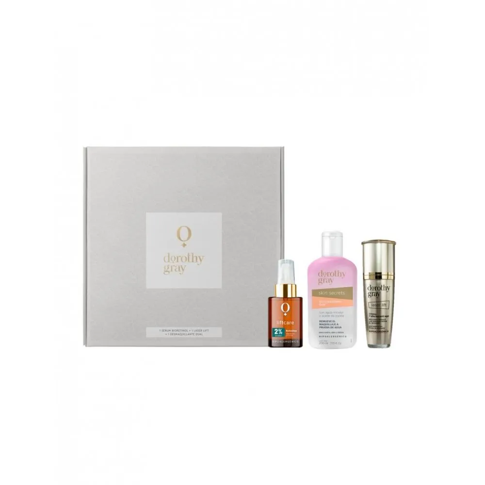 Dorothy Gray Set Skin Care: Desmaquillante + Serum + Crema