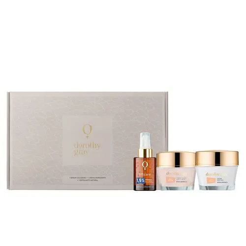 Dorothy Gray Set Skin Care: Exfoliante + Serum + Crema