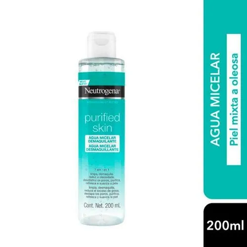 Neutrogena Agua Micelar Desmaquillante 7 en 1 PURIFIED SKIN®