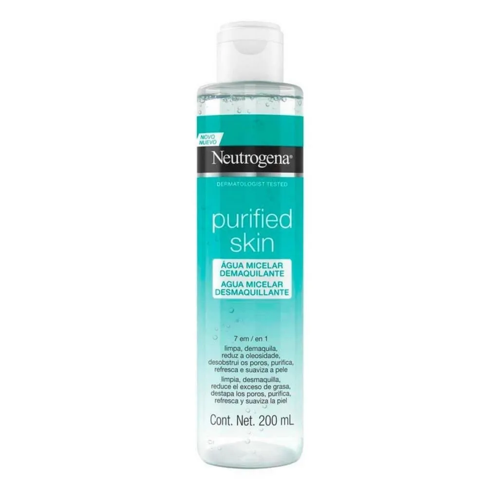 Neutrogena Agua Micelar Desmaquillante 7 en 1 PURIFIED SKIN®