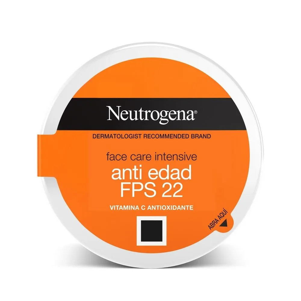 Neutrogena Crema Antiedad Face Care Intensive FPS 22
