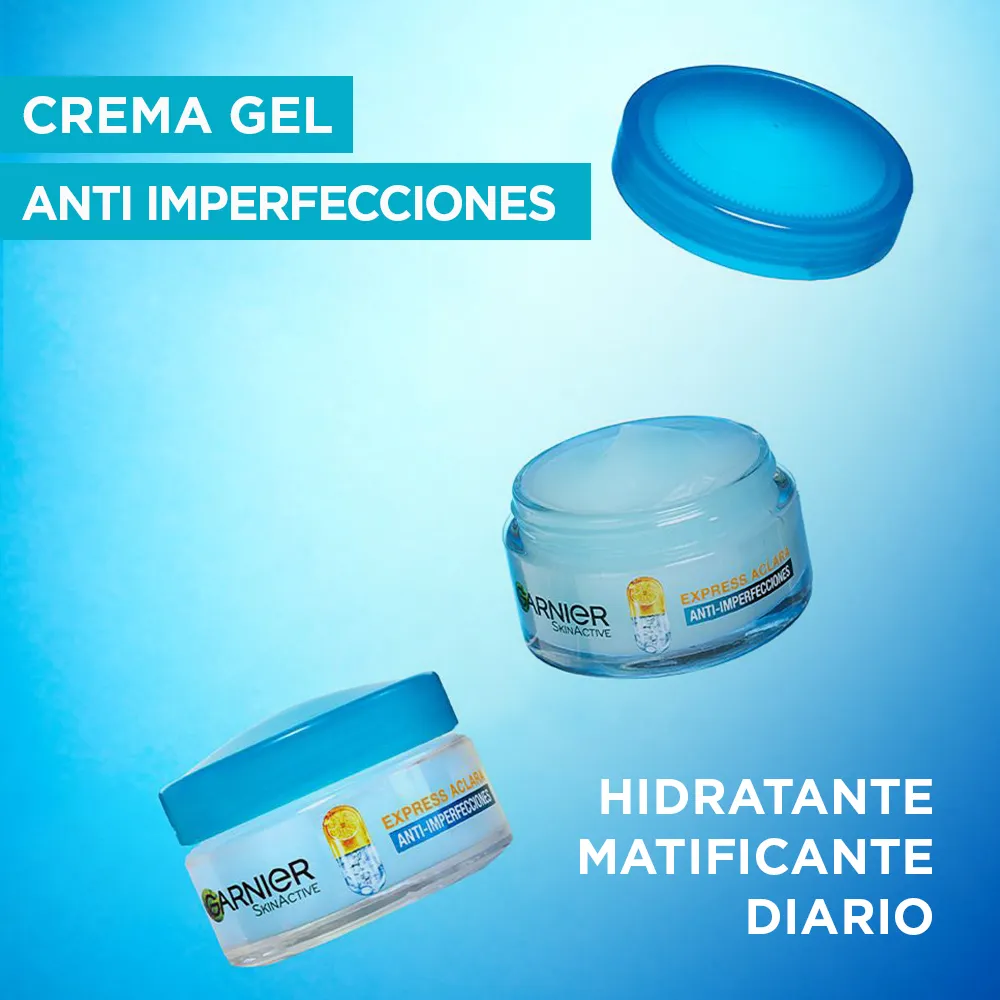 Garnier Crema Hidratante Gel Anti Imperfecciones Garnier