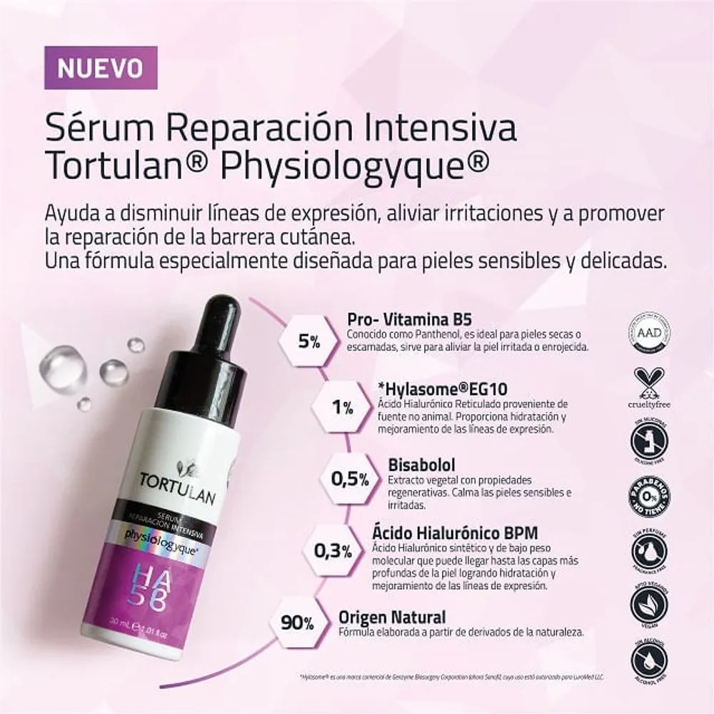Tortulan Sérum Physiologyque Reparación Intensiva Ha5B