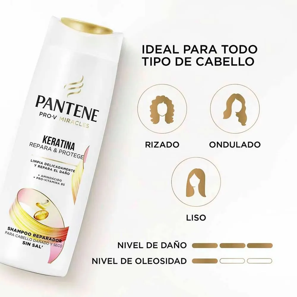 Pantene Shampoo Pantene Pro-V Miracles Keratina