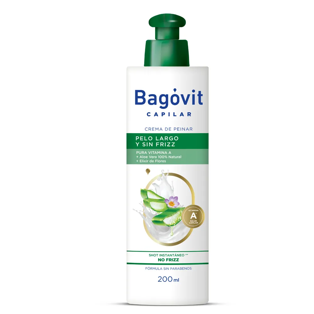 Bagóvit Crema Para Peinar Largo Y Sin Frizz