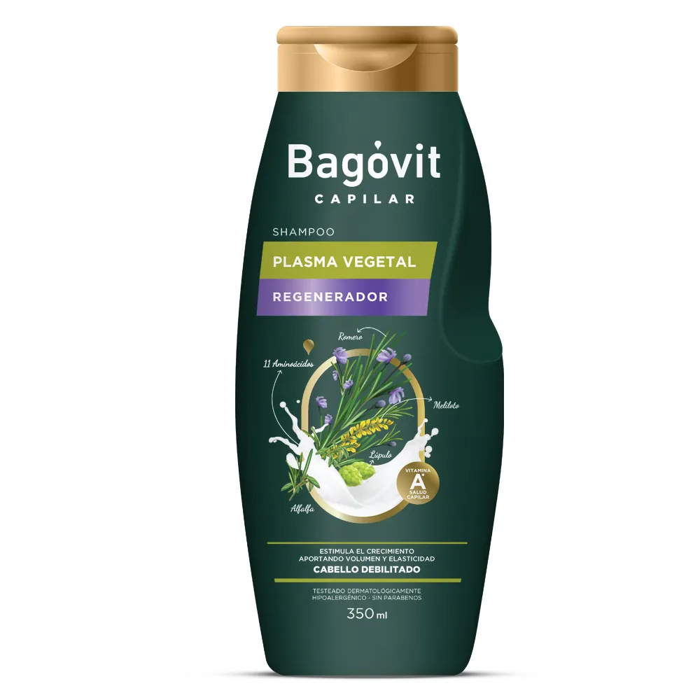 Bagóvit Shampoo Plasma Vegetal Regenerador