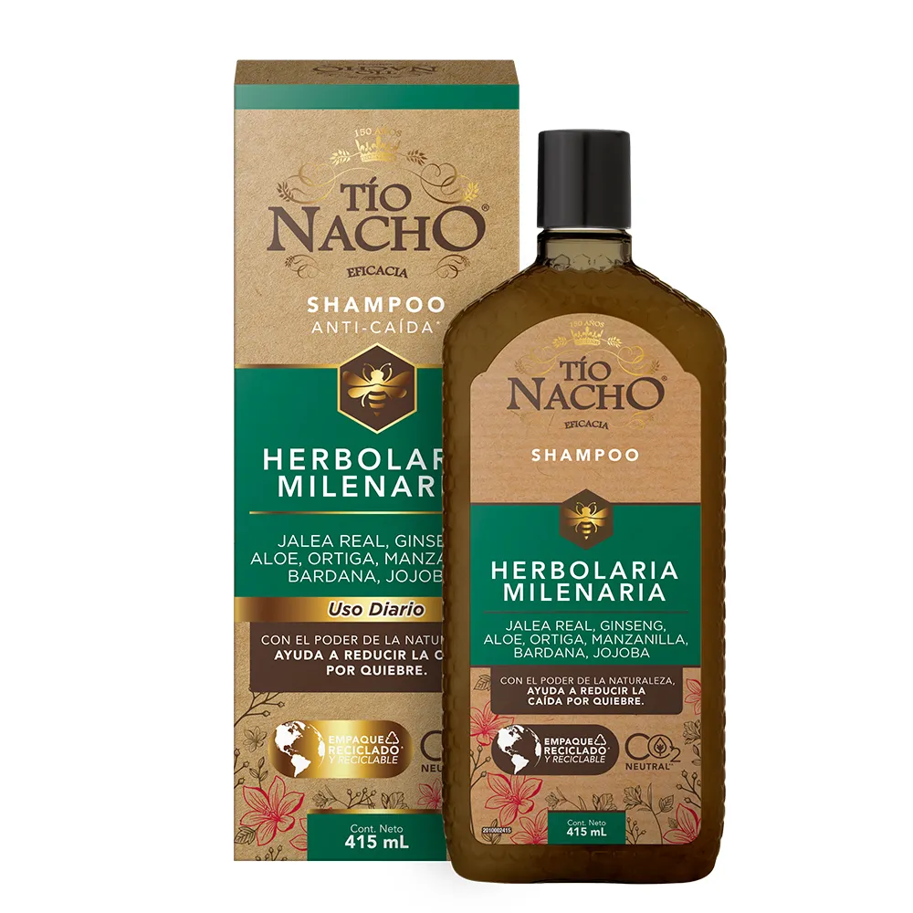Tío Nacho Shampoo Herbolaria Milenaria