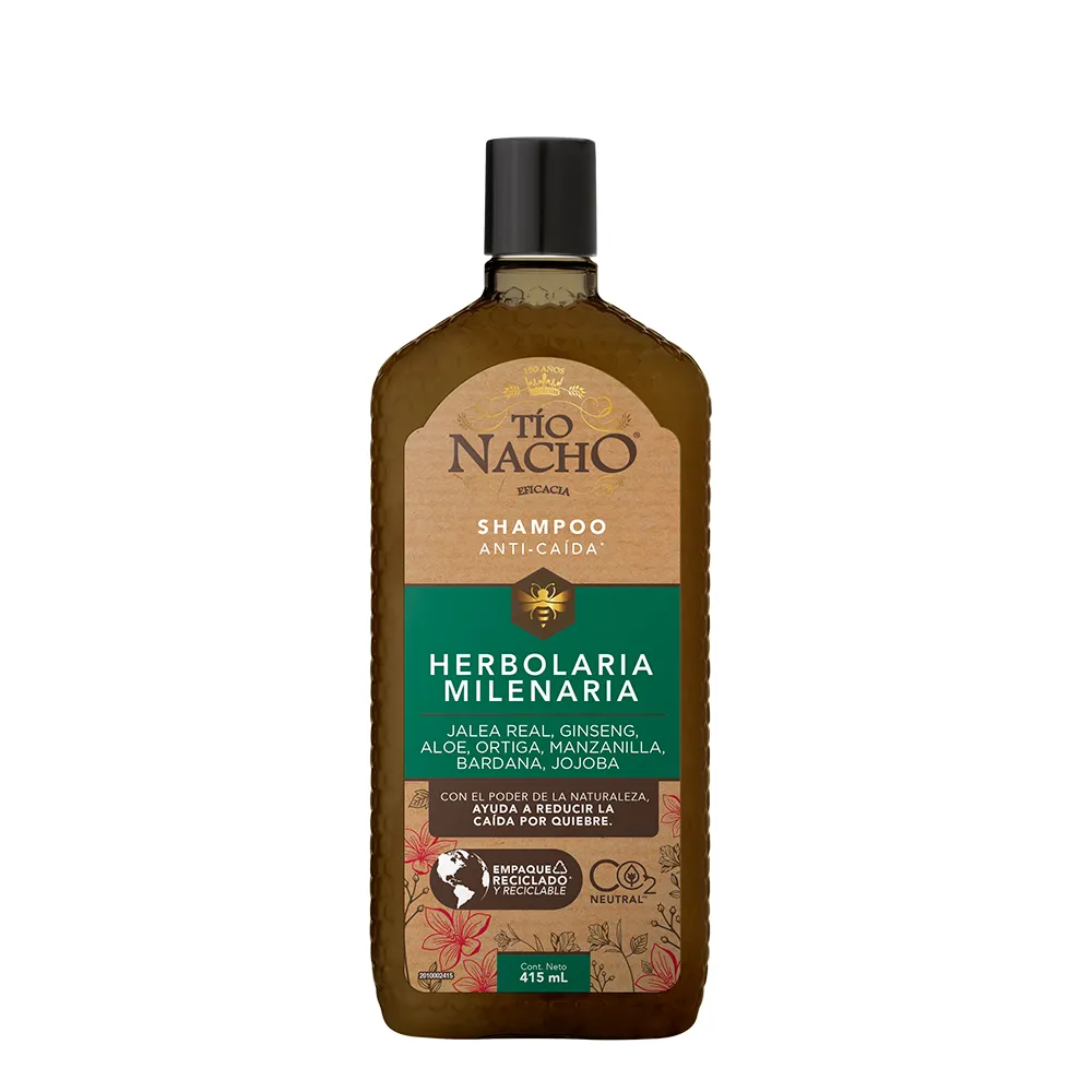 Tío Nacho Shampoo Herbolaria Milenaria