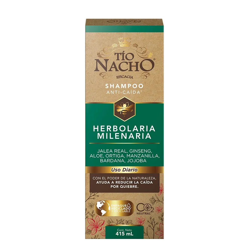 Tío Nacho Shampoo Herbolaria Milenaria
