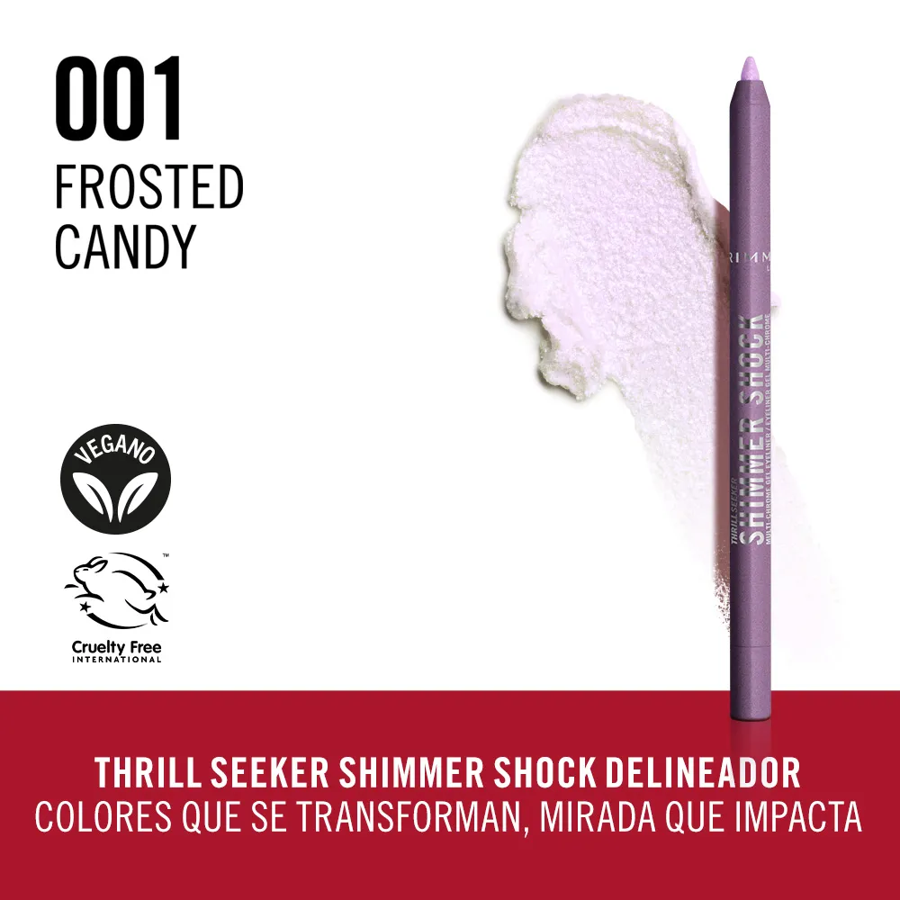 Rimmel Delineador de ojos Thrill Seeker shimmer shock Rimmel London