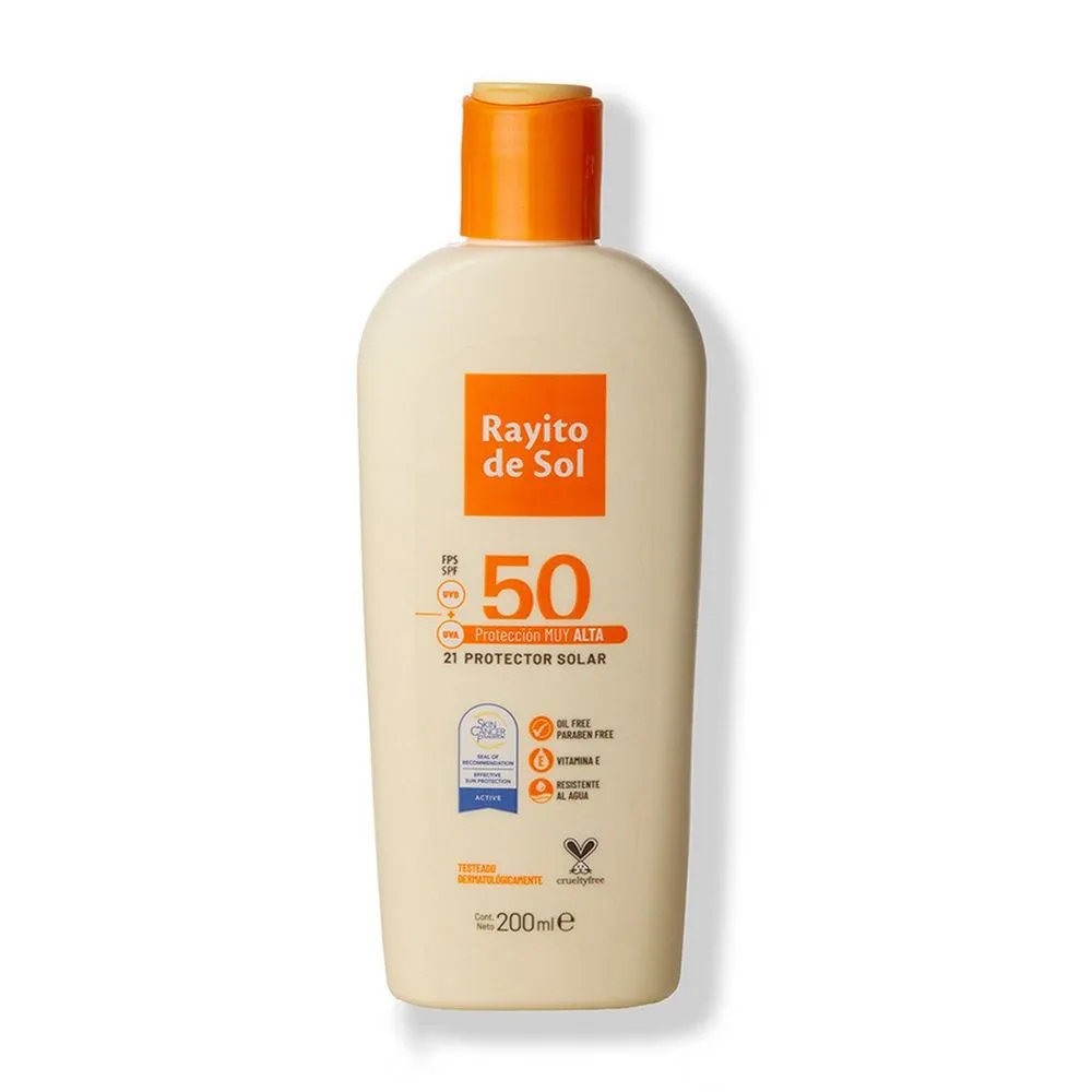 Rayito de Sol Protector Solar Oil Free FPS 50