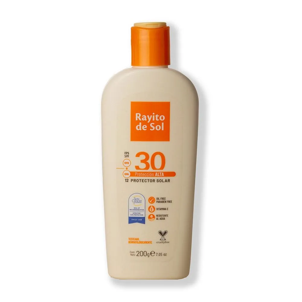 Rayito de Sol Protector Solar Hipoalergénico FPS 30