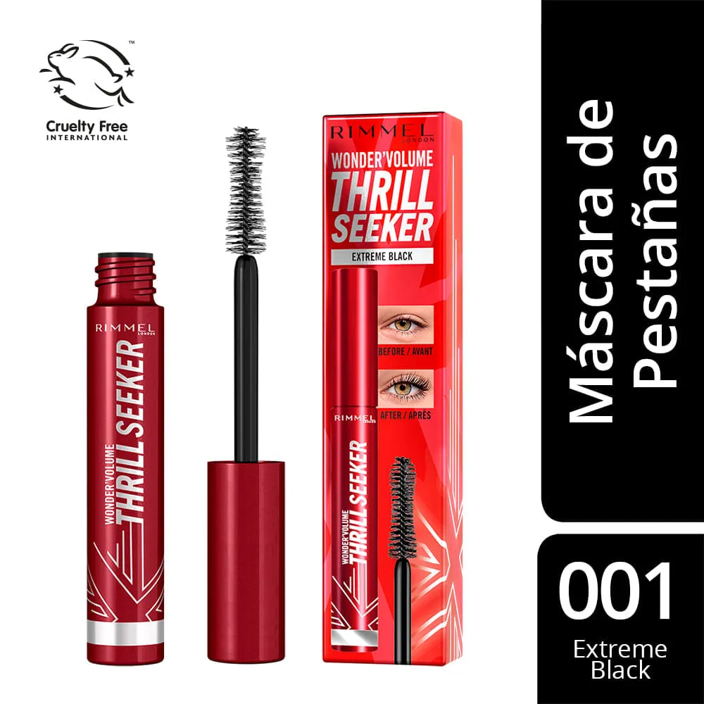 Rimmel Máscara de Pestañas Voluminizadora Thrill Seeker
