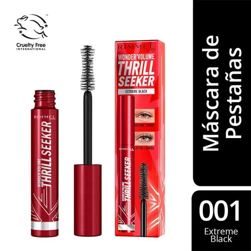 Rimmel Máscara de Pestañas Voluminizadora Thrill Seeker