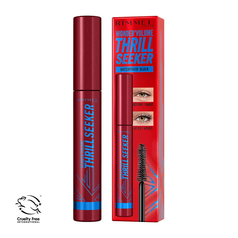 Rimmel Máscara de Pestañas Wonder'Volume Thrill Seeker Waterproof