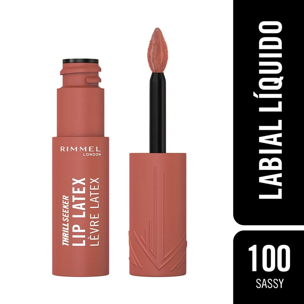 Rimmel Labial liquido RIMMEL LONDON Thrill Seeker Lip Latex 400 Passionate