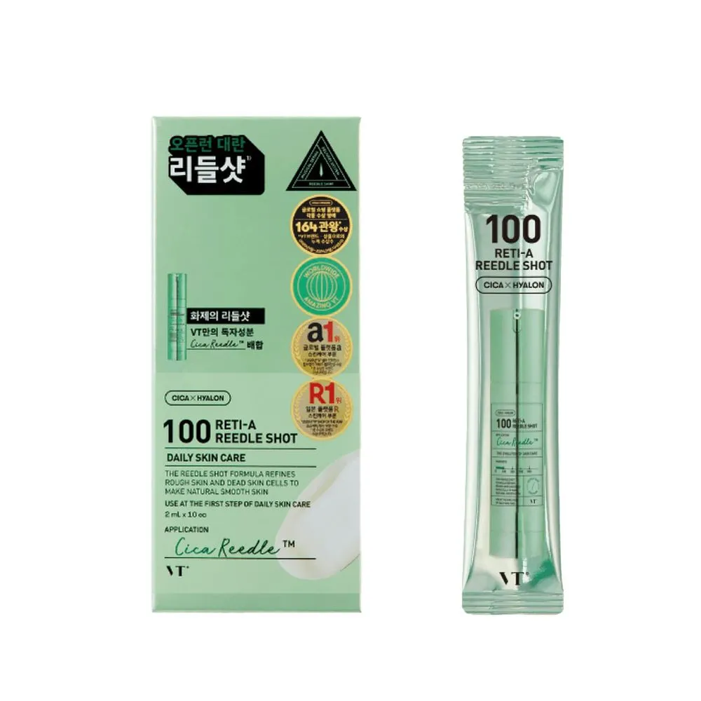 VT Cosmetics Serum 100 Reti-A Reedle Shot Pouch 2ml
