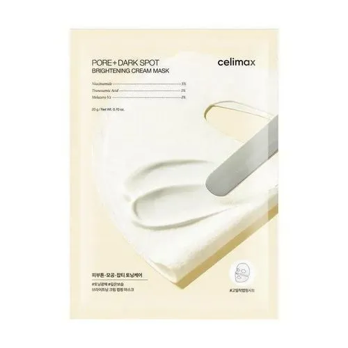 Celimax Mascarilla de Crema Iluminadora Pore+Dark Spot Brightening Cream Mask