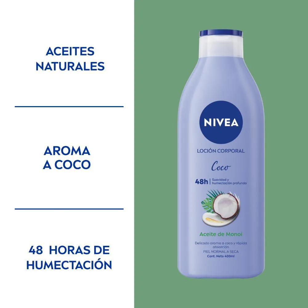 Nivea Loción Corporal Coco & Aceite de Monoi
