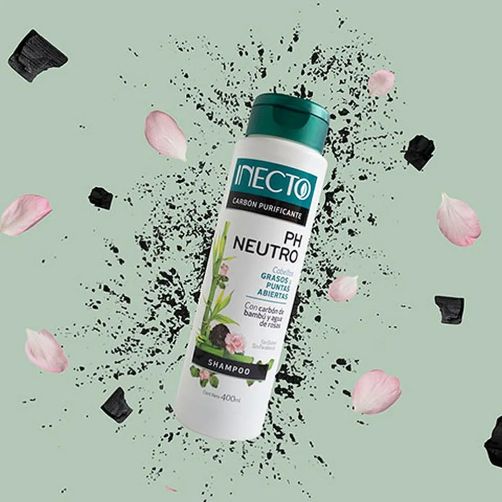 Inecto Shampoo Bomba Carbón Purificante