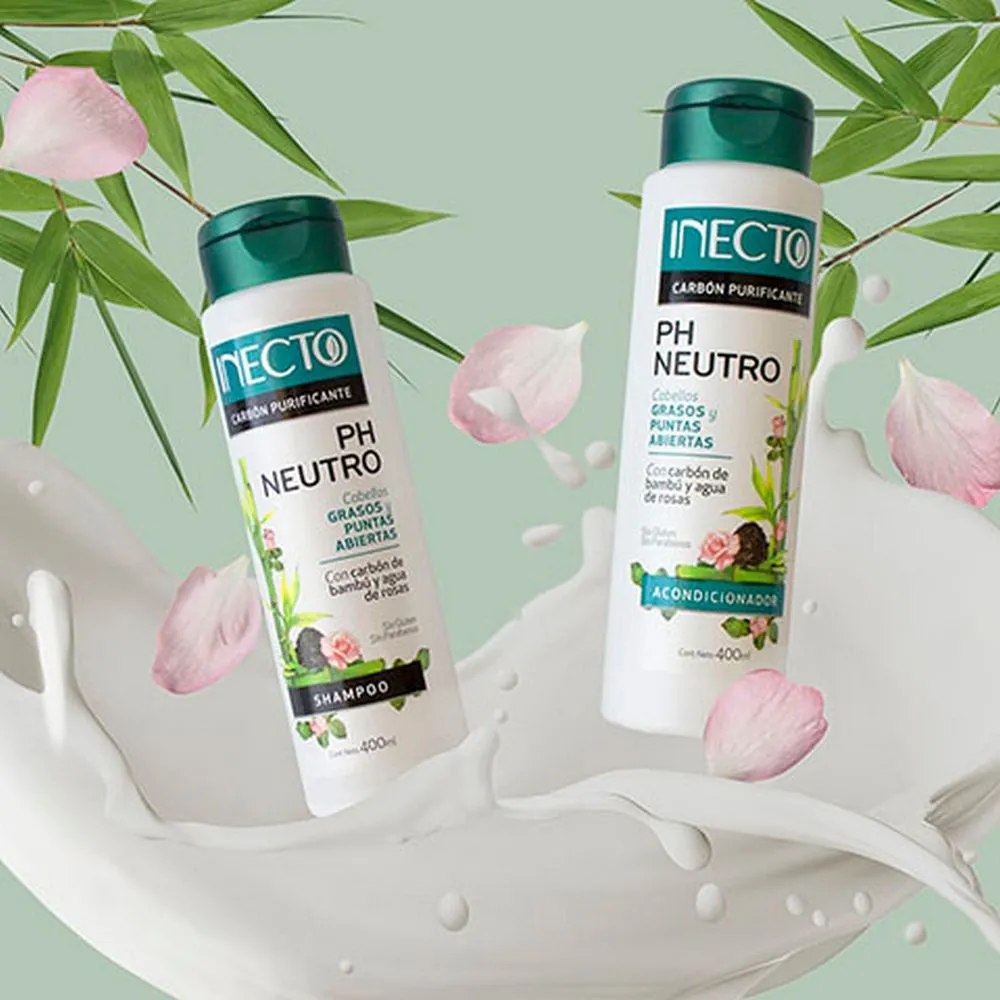 Inecto Shampoo Bomba Carbón Purificante