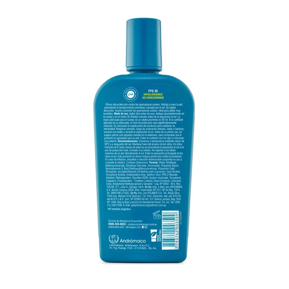 Dermaglós Protector Solar Con Vitamina E FPS 30