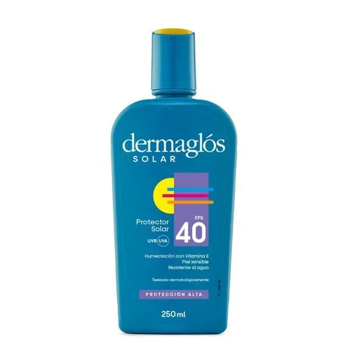 Dermaglós Protector Solar Con Vitamina E FPS 40